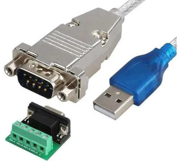 Main image of 1.5M USB 2.0 to RS485 RS-485 RS422 RS-422 DB9 COM Serial Port Device Converter Adapter Cable CH340+ZT485 Chipset