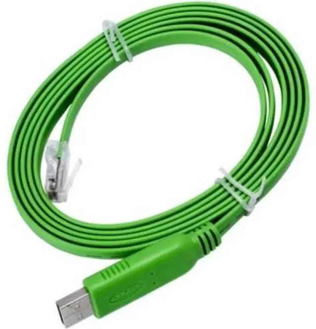 Main image of Aomoproing FOR 6FT length Network Routers USB RS232 RJ45 Console Cable For Router ft232 chipset