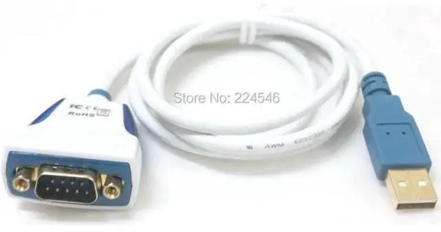 Main image of Aomoproing High Performance USB to RS232 Com Port US232R-100-BULK With FTDI FT232R chip USB to RS232 Converter USB-A DB9 MALE 1M