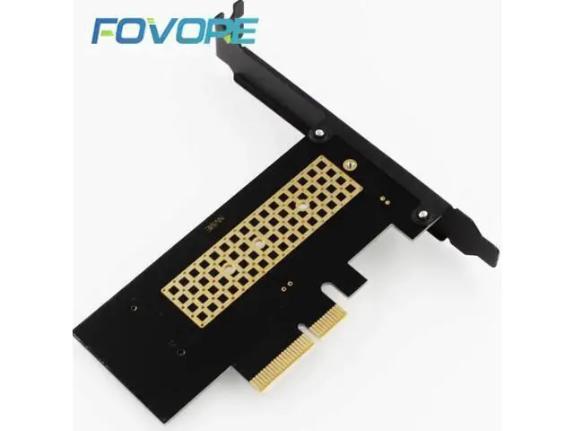 Alt view image 4 of 5 - Aomoproing On Cards PCIE to M2/M.2 Adapter/PCI Express M.2 SSD PCIE Adapter M.2 NVME/M2 PCIE Adapter Computer Expansion Cards M2
