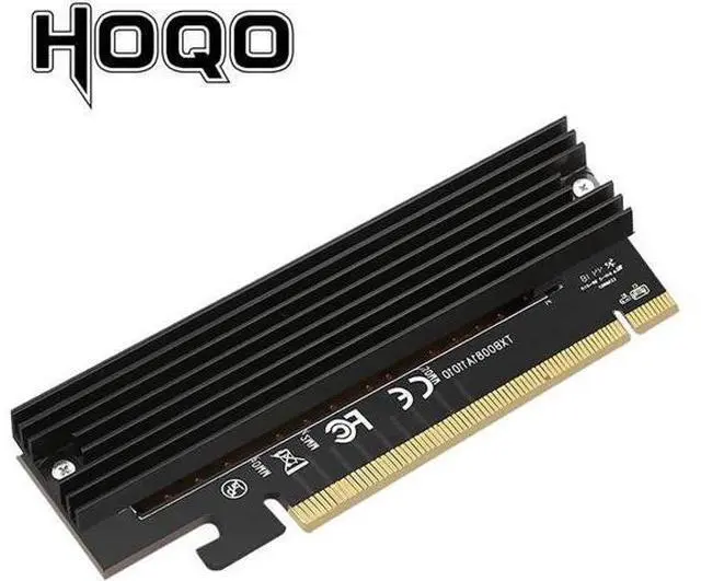 Main image of Aomoproing to pcie x16 adapter Card pci-e to m .2 convert adapter NVMe SSD Adaptor m2 M Key Interface PCI Express 3.0 x4 2230-2280 Size
