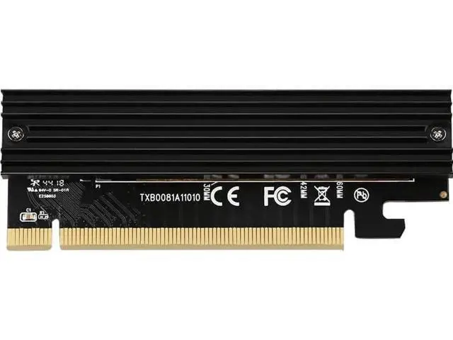 Alt view image 5 of 5 - Aomoproing to pcie x16 adapter Card pci-e to m .2 convert adapter NVMe SSD Adaptor m2 M Key Interface PCI Express 3.0 x4 2230-2280 Size
