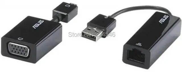 Main image of Aomoproing Brand Genuine VGA Dongle Mini VGA to VGA Adapter & USB to Ethernet For UX Series Laptop UX21A UX31A UX32A UX32VD