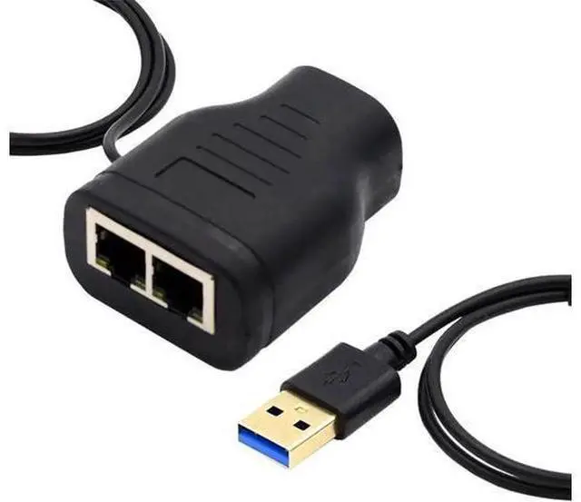 Main image of Aomoproing FOR 100Mbps STP UTP RJ45 8P8C Plug To Dual RJ45 HUB Splitter Network Ethernet Switcher for Adapter