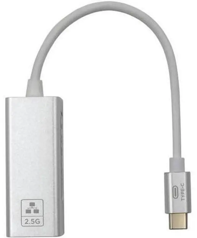 Main image of Aomoproing USB C 2.5G Ethernet Adapter Type-C 2500Mbps Network Card RJ45 Lan Suitable for Laptop Windows PC Network Adapter Windows 7/8/10