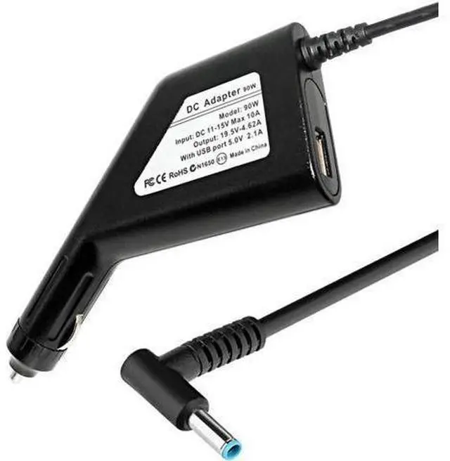 Main image of Aomoproing 19.5V 3.33A 4.62A 90W Laptop DC Car Charger Power Adapter for envy PPP009C 15-j009WM 14-k001XX 14-k00TX 14-k002TX 14-k005TX