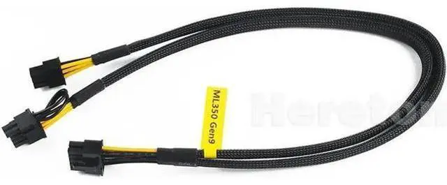 Main image of Aomoproing FOR 10pin to 6+8pin GPU Video Card Power Adapter Cable 50CM For ML350 GEN9 G9 and GPU Video Card