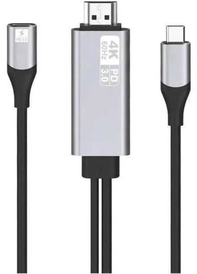 Main image of Aomoproing 4K@60Hz Type C to HDMI-Compatible Cable Screen Mirroring Device for Laptop Converter Adapter Screen Sharing Accessories