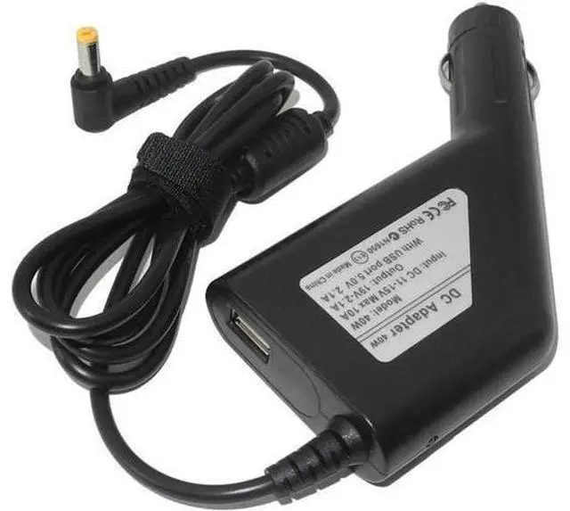 Main image of Aomoproing 40W 19V 2.15A Dc Car Charger Laptop Power Adapter for Aspire One 521 522 532H 533 722 725 753 756 D257 D260 D270