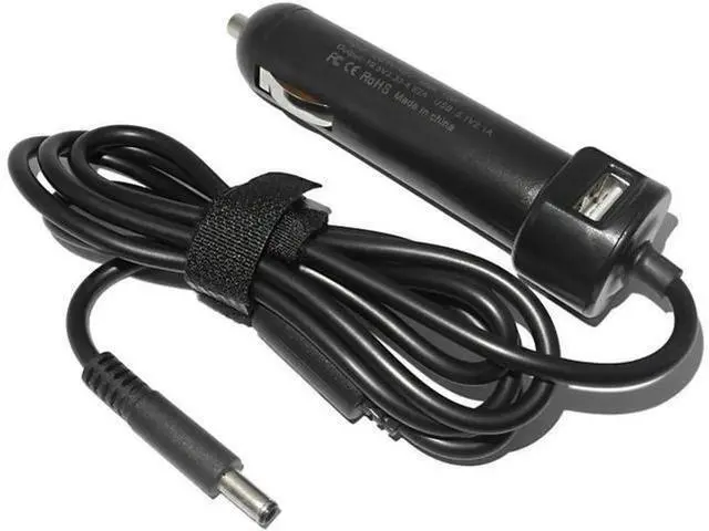 Main image of Aomoproing 19.5V 3.34A 65W DC Car Charger Laptop Power Adapter for Inspiron 11 3147 13 7347 15SR-1528B 15 5555 Vostro 15 3568