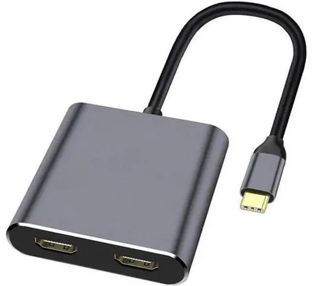 Main image of Aomoproing 4In1 USB Type C Hub to Dual 4K HD HDMI-Compatible Charge Port USB-C Docking Station Adapter Support Dual-Screen Display