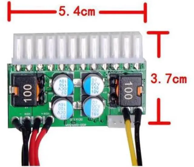 Main image of Aomoproing ITX small chassis DC-ATX line power board 150W DC-DC power board Plus adapter power kit