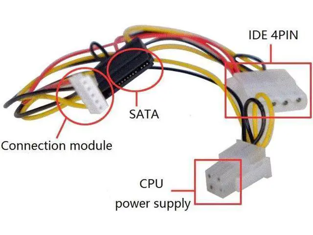Alt view image 3 of 3 - Aomoproing ITX small chassis DC-ATX line power board 150W DC-DC power board Plus adapter power kit