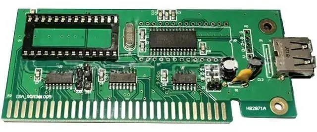 Alt view image 2 of 2 - FOR ISA to USB Computer Expansion Cards ISA Card to U Disk ISA Interface to USB Industrial Control Card Interface Adapter