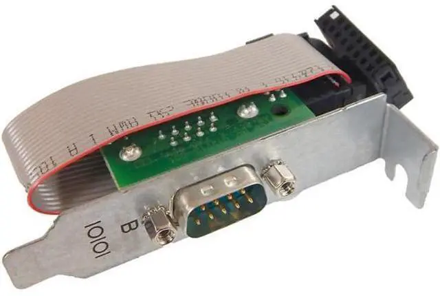 Main image of 2Pcs Serial Card for Serial Port Low Profile Bkt 389023-003 385985-002 383033-001 9Pin To 15Pin COM Serial Port Cable 611901-001