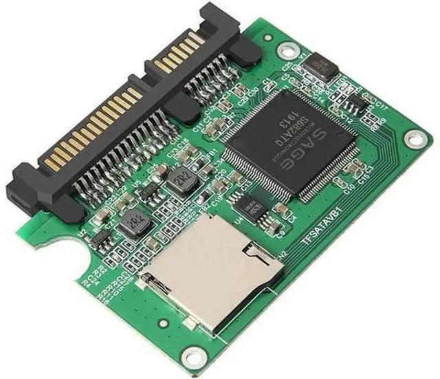 Main image of FOR Micro SD TF Card To 22pin SATA Adapter Card 2.5 Hdd Enclosure TF Cards To 7+15 SATA Converter Expansion Mini Card