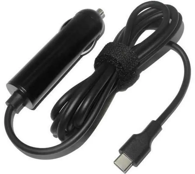 Main image of 65W Car Charger Type C PD Adapter USB C Universal Laptop Car Charger for Macbook USB-C Power Supply