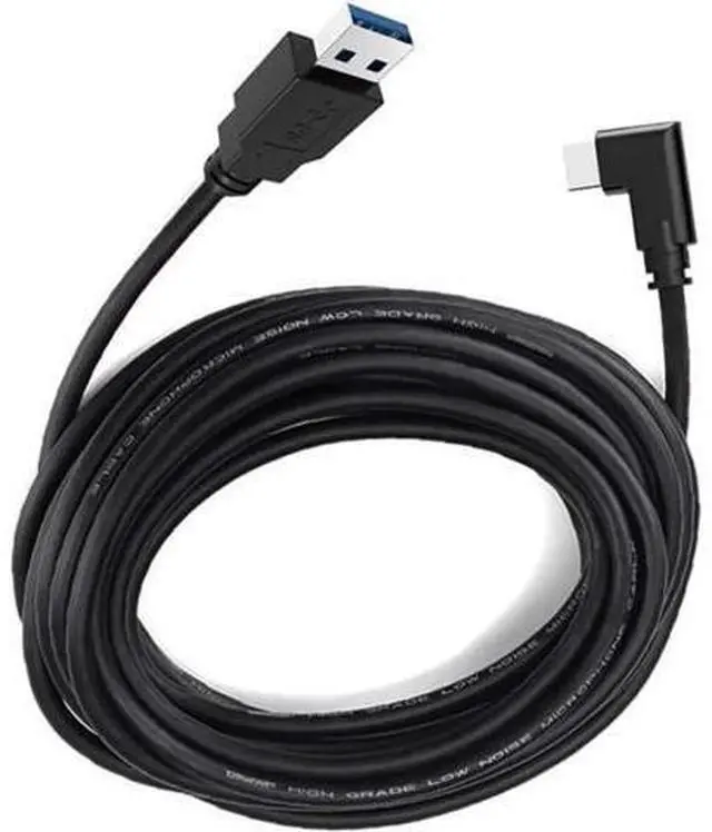 Main image of USB C Link Cable 16ft/5m, Compatible for Oculus Link Cable Compatible for Quest 1/2 to a Gaming PC, USB 3.2 Gen 1 5Gbps/3A