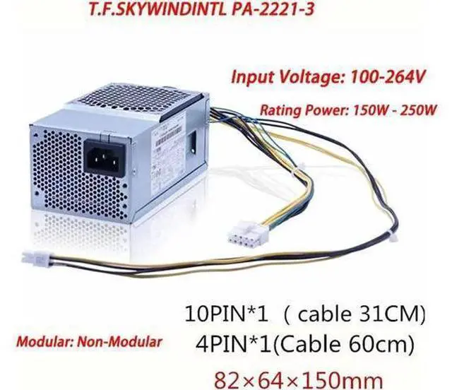 Main image of 210W Server Psu for M410 E75S PA-2221-3 FRU:00PC746 Power Supply For Server 10pin +4pin HK310-71PP PCG010 FSP210-20TGBAB