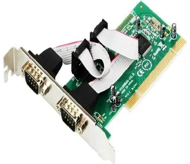 Main image of FOR 2 Port RS232 RS-232 Serial Port COM DB9 to PCI Card Adapter Converter MCS 9865 Serial
