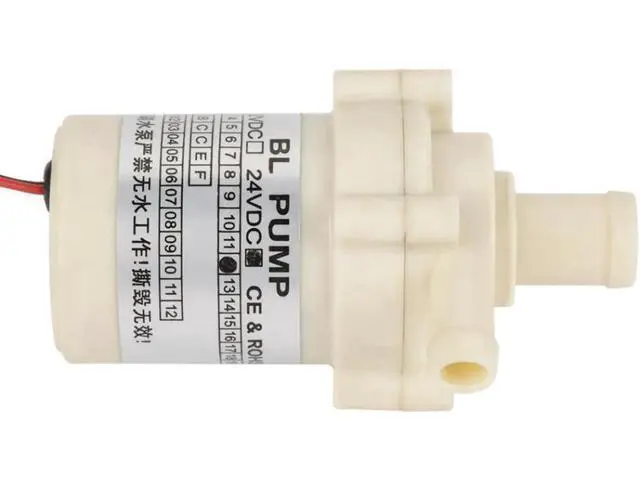 Alt view image 3 of 7 - DC 24V 12W Water Pump Food Grade Brushless Motor Pump for Aquarium Water Circulation System Water Pump