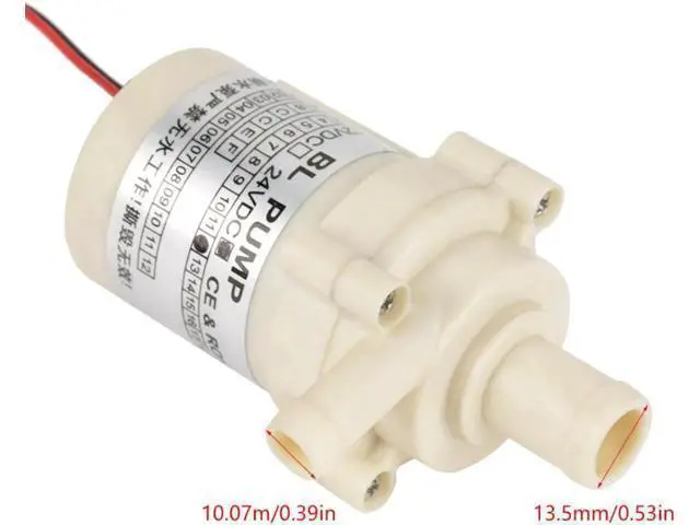 Alt view image 5 of 7 - DC 24V 12W Water Pump Food Grade Brushless Motor Pump for Aquarium Water Circulation System Water Pump