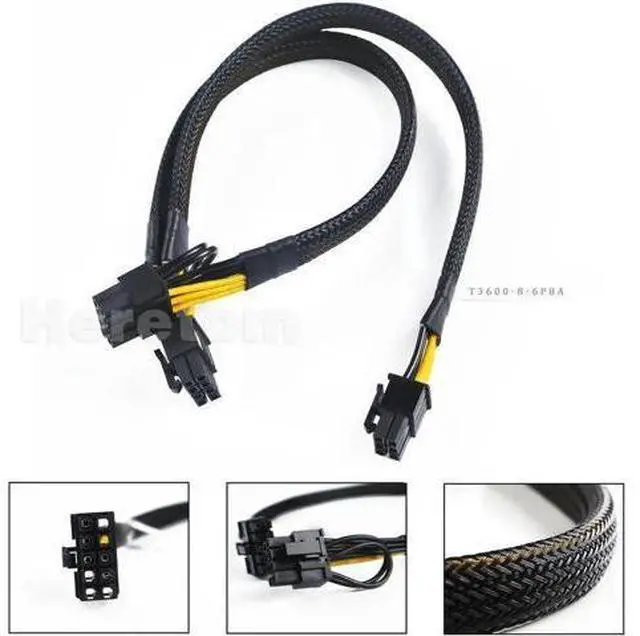 Main image of FOR 8pin to 8+6pin Power Cable For T3600 T3610 GPU Graphics Card 35cm