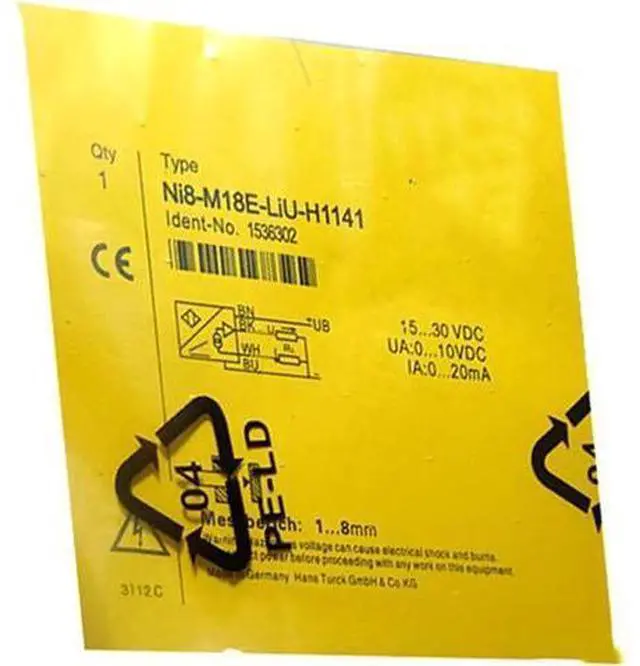 Main image of TURCK NI8-M18E-LIU-H1141 1536302 Inductive sensor