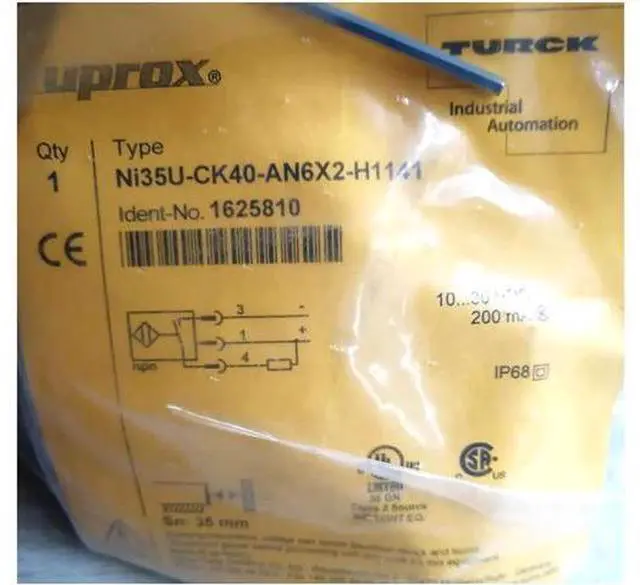 Main image of TURCK NI35U-CK40-AN6X2-H1141 Inductive sensor NPN