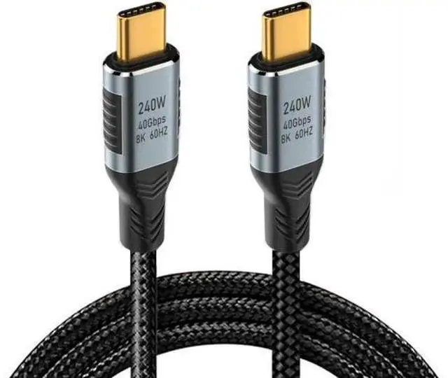 Main image of FOR 40Gbps USB3.1 100W 8K 60Hz 5K USB-C 240W USB4 Cable USB4.0 Compatible with 3/4