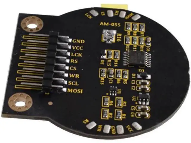 Main image of FOR 2.2 Inch Tft Color Lcd Color Display 128x128 Dot-Matrix Screen Round TFT Multifunction LCD Display Module