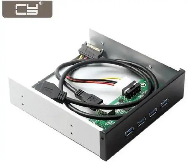 Main image of FOR NGFF USB 3.0 HUB 4 Ports Front Panel to Motherboard 20Pin Connector Cable for 5.25 CD-ROM Bay