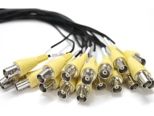 Alt view image 3 of 5 - DVI Male to BNC Female Breakout Cable DVI 24+5 to 16 BNC VIDEO+1 BNC VID OUT line For Geovision GV-1480A DVR CCTV Card