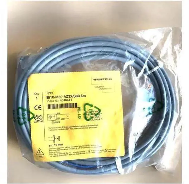 Main image of TURCK BI10-M30-AZ3X/S90 5M 4316411 Inductive sensor