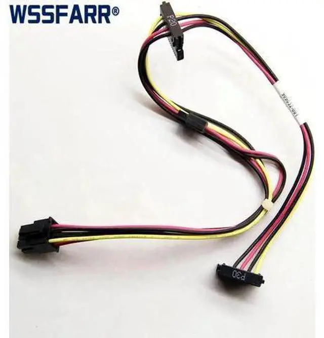 Main image of Hard drive optical drive adapter cable 6-pin to 2 SATA For notebook optical drive power supply cable 909032-001