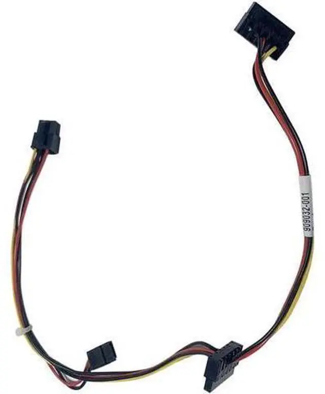 Main image of 909032-001 Hard Drive Optical Drive Adapter Cable 6-pin To 2 SATA for Notebook Optical Drive Power Supply Cable