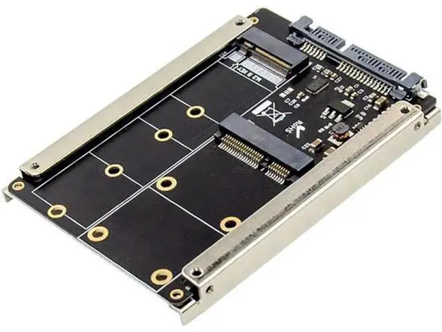 Main image of FOR mSATA M.2 B-Key NGFF2 in 1 Sized Multiple SSD to SATA 3 III Adapter Converter bkey Msata to sata3.0 card case