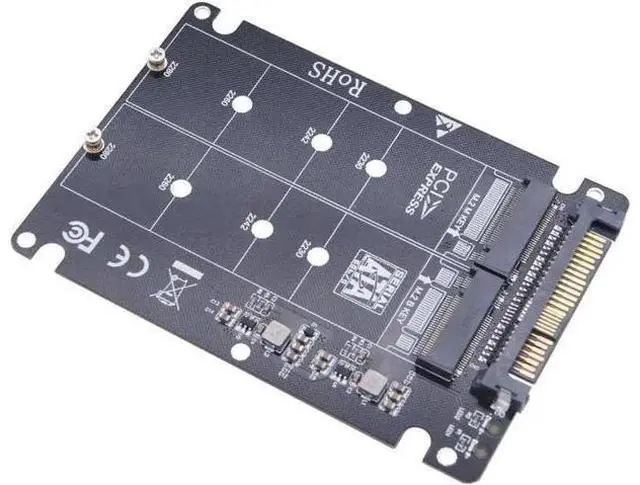 Main image of FOR 2 ports NGFF M.2 NVME to U.2 Adapter Card Dual SSD to U.2 SFF-8639 Adapter Card U2 To 2 ports nvme