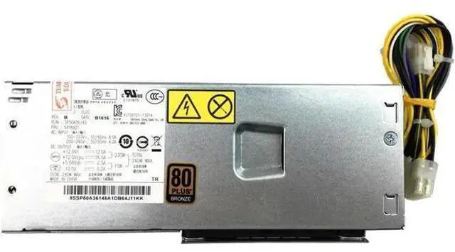 Main image of 240W PC Power Supply PCB020 HK280-71FP FSP180-30SBV for H3050 Server E73 M92p 73 SFF 240W Power Supply 54Y8897 Small Form Factor