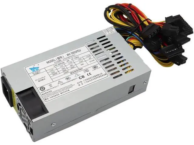 Alt view image 4 of 4 - XINGHANG 350W PC Power Supply 350W 1u Power Supply Flex Atx Power MINI PSU One Machine 6PIN Cash Register Machine FLEX Server - OEM