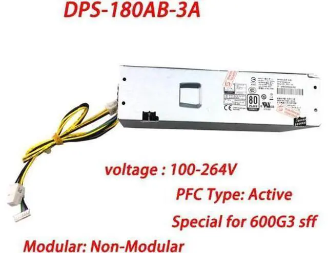 Main image of 180w Power Supply Server 600G3 Sff 180W Computer PSU DPS-180AB-3A DPS-180AB-26A 901765-003 Server Power Supply Mini Pc Server - OEM
