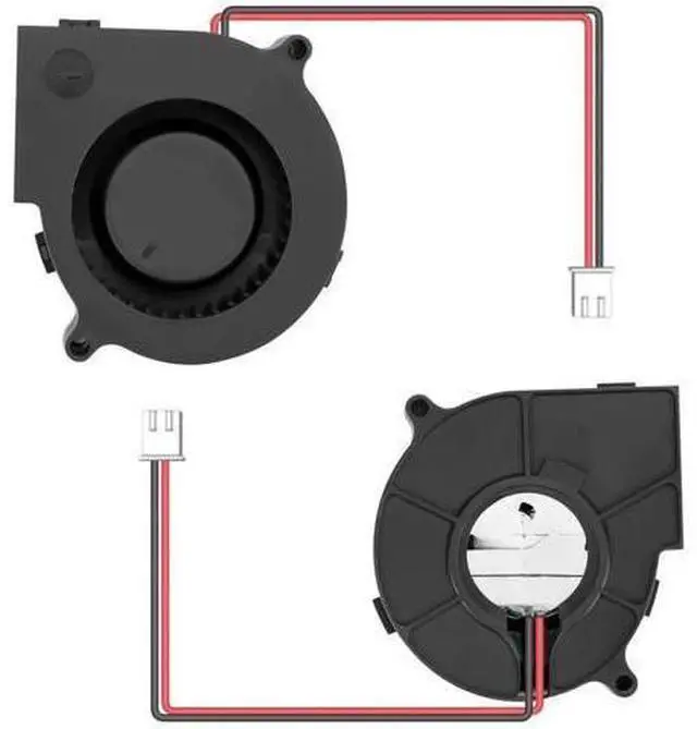 Main image of FOR 2pcs DC Brushless Blower Fan 75x75x30mm 24V Bearing 7cm 7530 Centrifugal Radial Air Flow Cooling Cooler Fan