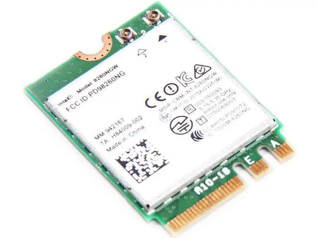 Alt view image 3 of 5 - 802.11AC 8260NGW 2.4/5GHz+Bluetooth4.2 NGFF Wi-Fi Card 867M