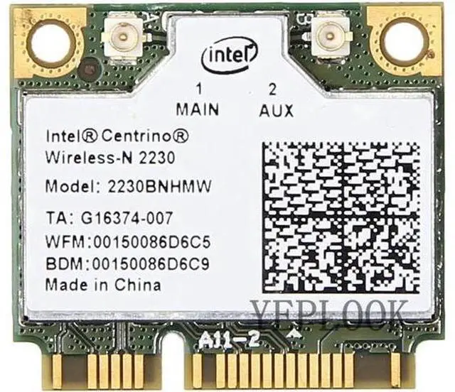 Main image of 2230 2230BNHMW 300Mbps Wi-Fi+BT 4.0 Wireless-N Wi-Fi Adapter Half Mini PCI-e Wireless Wifi Wlan Card Network card