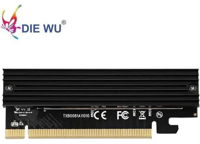 Main image of M.2 NVME Adapter Expansion Card Support M Key PCI Express PCIe x16 to M.2 high speed Adapter riser card TXB008