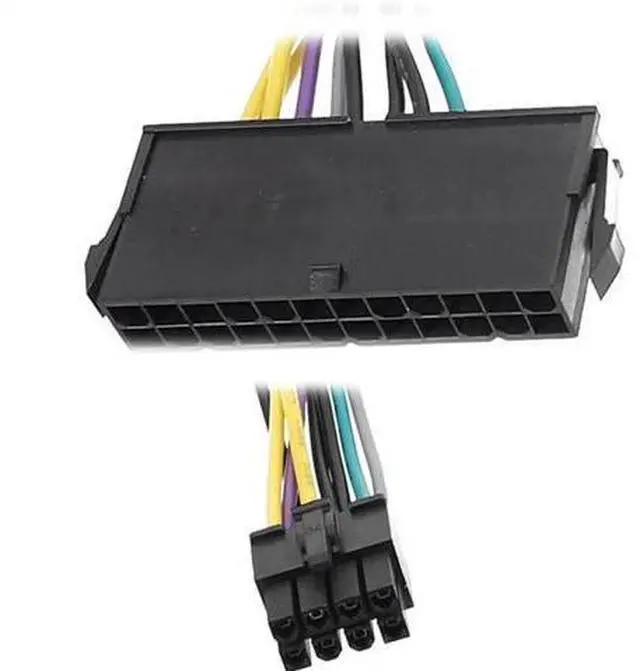 Main image of 24-pin to 8-pin ATX PSU power adapter cable for 8P motherboards H61/H81/Q77/Q87/B75/A75/Q75/Q65