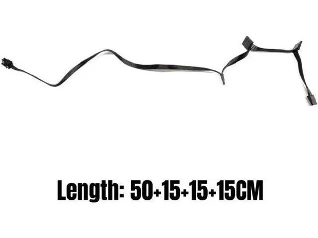 Alt view image 4 of 6 - Original Seasonic 6Pin To 4 Port Male SATA Modular Power Cables for Seasonic FOCUS PLUS 1000W 850W 750W 650W 550W Platinum Power