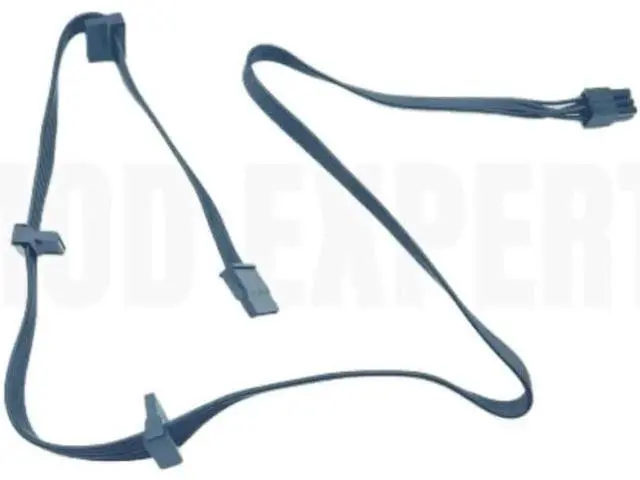 Alt view image 5 of 6 - Original Seasonic 6Pin to 4 SATA Angled HDD SSD Power Cable for Seasonic CORE GM-650, GM-550, GM-500 Semi Modular Power Supply