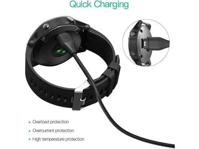 Alt view image 3 of 7 - Compatible for Garmin Watch Charger Cable (2 Pack)