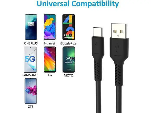 Alt view image 4 of 7 - 4 Inches USB C Cord Short 5 Pack Durable USB A to USB Type C Fast Charging Cable for Charging Stations Compatible with Galaxy Note 10 20 S10 S22 Ultra LG V30 V40